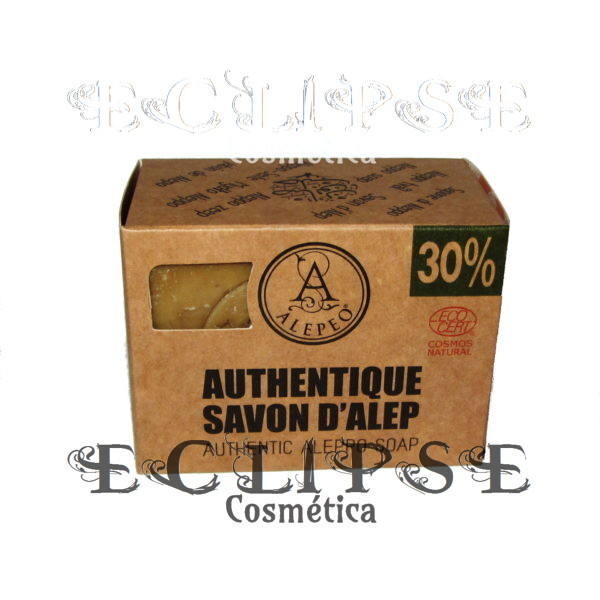 Pastilla de Jabón de Alepo al 30% ECOCERT Eclipse Cosmética