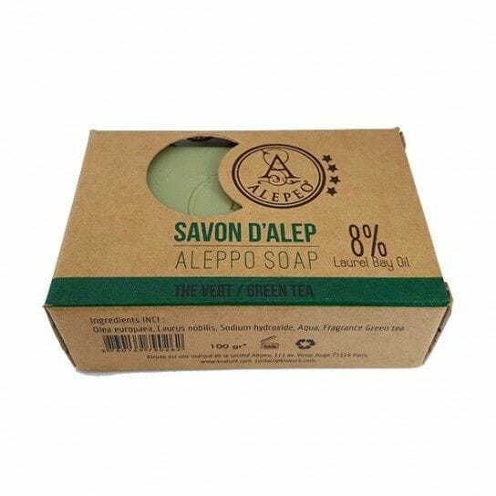 Pastilla de Jabón de Alepo Green Tea