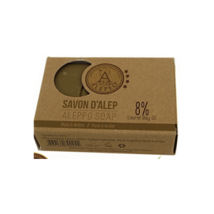 Pastilla de Jabón de Alepo Musk Amber