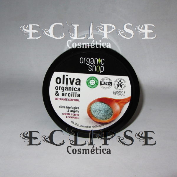Exfoliante Corporal Suave Olive Clay Eclipse Cosmética