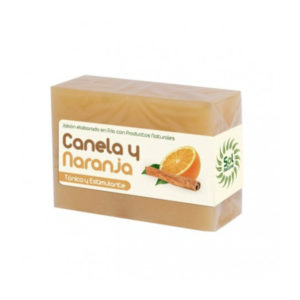 Jabon Natural Elaborado en Frio de Canela y naranja